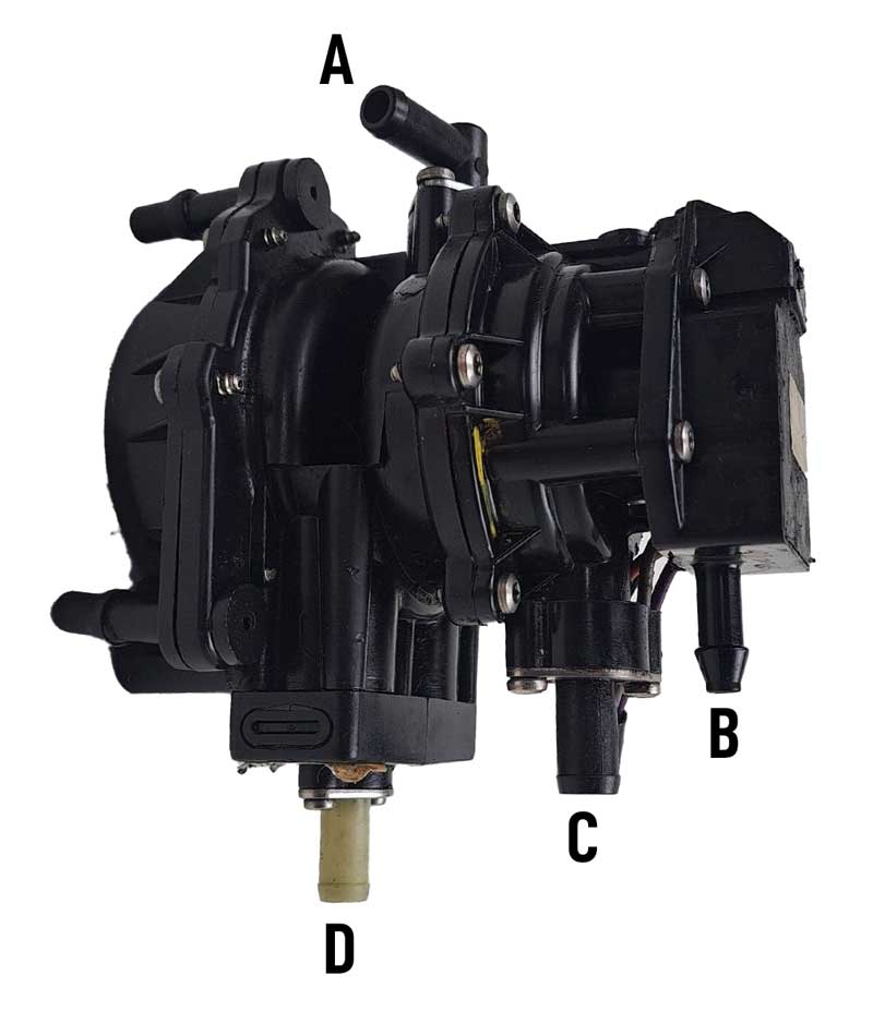 Johnson outboard VRO fuel pump