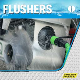 Outboard flushers