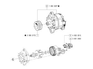 VM Motori MD700 Alternator