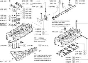 VM Motori MR504 Camshaft and Cylinder Head 1