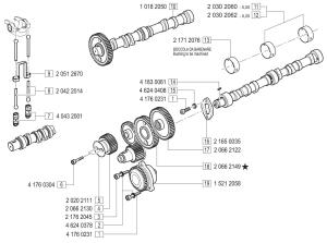 VM Motori MD704 Camshaft