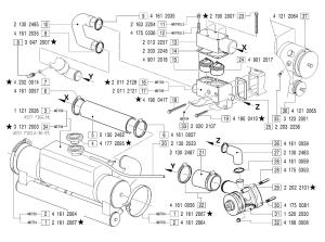 VM Motori MD700 Cooling System Components 2