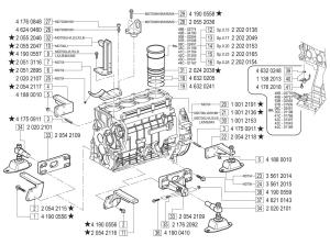 VM Motori MD700 Cylinder Block 2