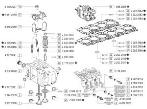 VM Motori MD700 Cylinder Head 2