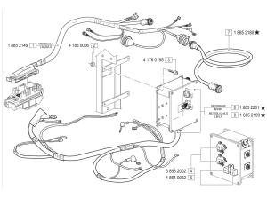 VM Motori MD700 Electrical Box & Components