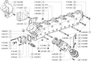 VM Motori MR700 Exhaust Manifold