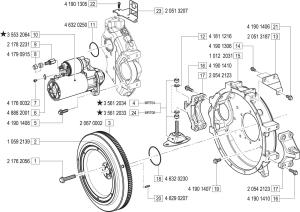 VM Motori MR700 Flywheel Housing