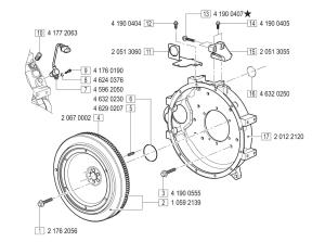 VM Motori MD704 Flywheel Housing