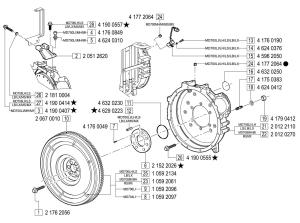 VM Motori MD700 Flywheel Housing