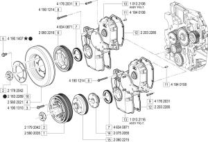 VM Motori MR700 Front Cover