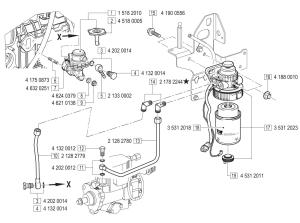 VM Motori MD704 Fuel Pump & Fuel Filter