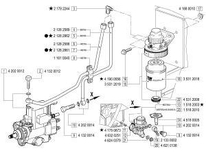 VM Motori MD700 Fuel Pump & Fuel Filter