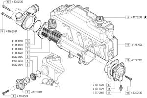 VM Motori MR504 Heat Exchanger