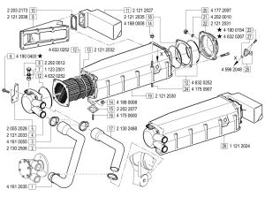 VM Motori MD700 Heat Exchanger