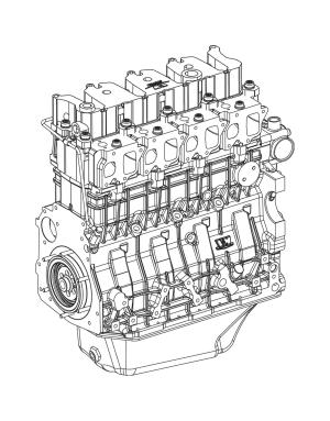 VM Motori MR700 Long Block