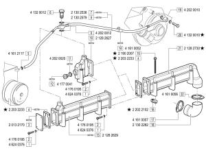 VM Motori MD700 Manifold Strip