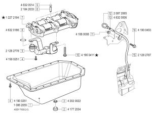 VM Motori MD704 Oil Pan