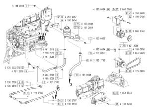 VM Motori MD704 Power Steering & Shift Bracket