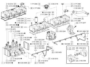 VM Motori MD700 Rocker Cover & Cylinder Head