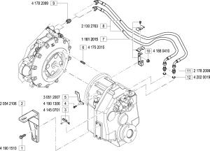 VM Motori MR700 Transmission Hoses 1