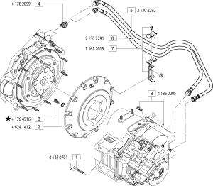 VM Motori MR700 Transmission Hoses 2