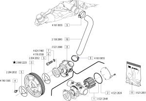 VM Motori MR504 Water Pump