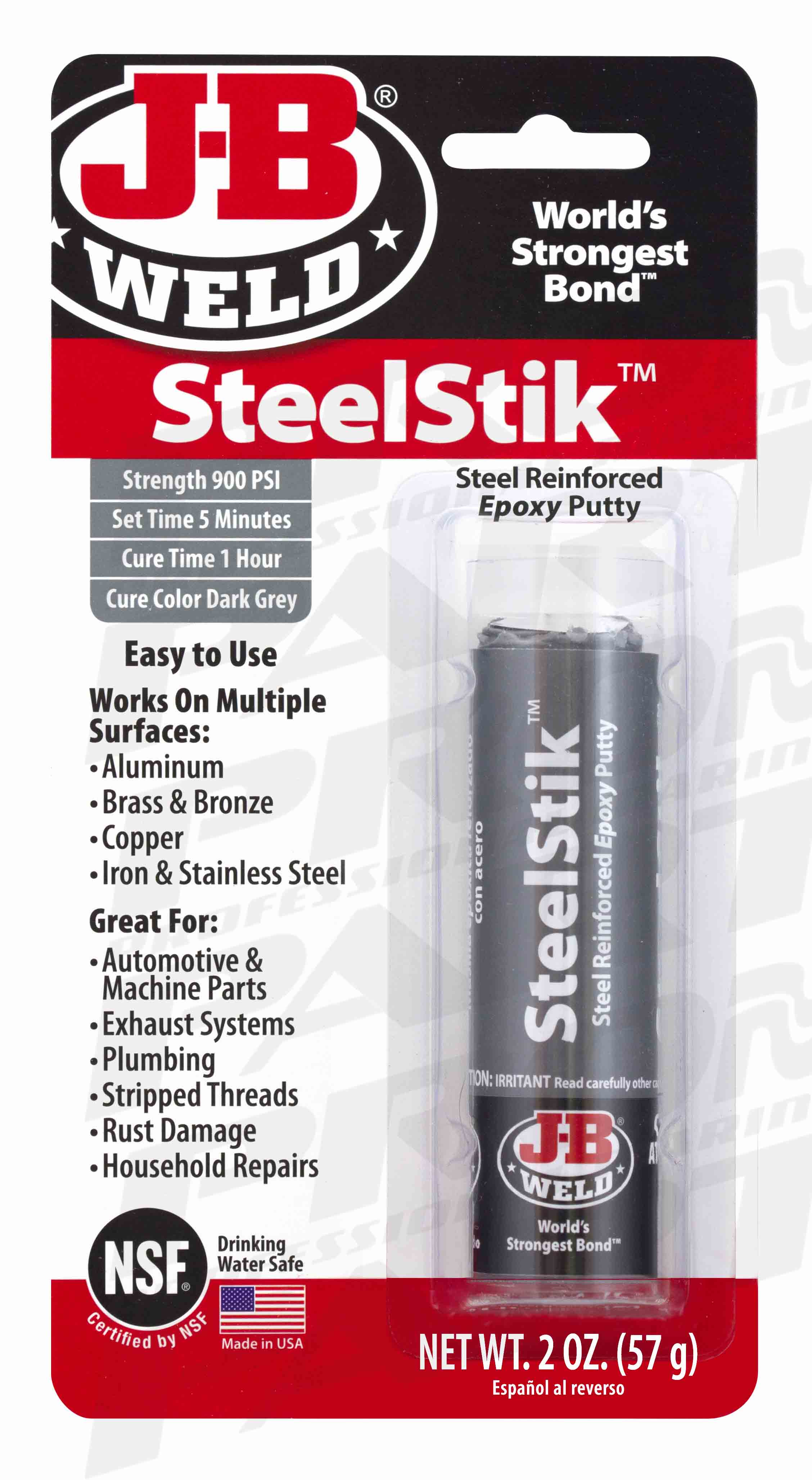 69 8267S | STEELSTIK EPOXY PUTTY STICK 57GR | JB WELD | PROMT Parts